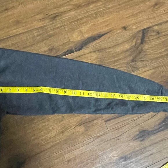 Men's Full-Zip Fleece Hoodie charcoal gray Size S - Picture 8 of 8